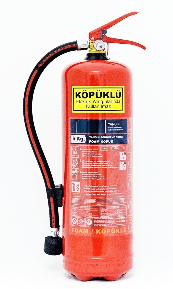 Köpük Esaslı Yangın Söndürücüler