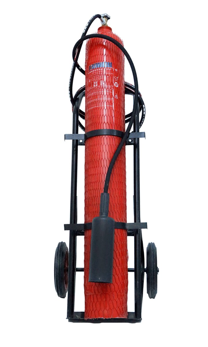 30 kg Karbondioksitli (CO2) Yangın Söndürücü — Arabalı